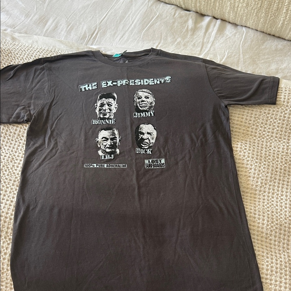 Lost The Ex-Presidents Graphic Tee - Black